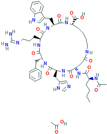 Bremelanotide acetate