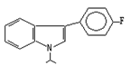 3-(4'-fluorophenyl)-1-(1'-methylethyl)-1H-indole