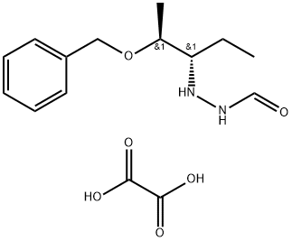 2-[(1S,2S)-1-Ethyl-2-(phenylmethoxy)propyl]hydrazinecarboxaldehyde ethanedioate (1:1)