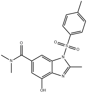 7-hydroxy-N,N,2-triMethyl-3-tosyl-3H-benzo[d]iMidazole-5-carboxaMide