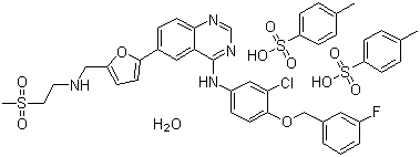 Lapatinib ditosylate monohydrate