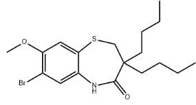 7-Bromo-3,3-dibutyl-8-methoxy-2,3-dihydrobenzo[b][1,4]thiazepin-4(5H)-one