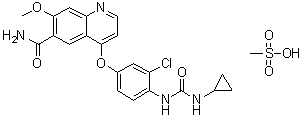 Lenvatinib mesylate