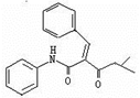 4-methyl-3-oxo-N-phenyl-2-(phenylmethylene ) pentanamide 