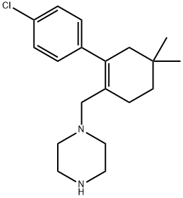 1-((2-(4-chlorophenyl)-4,4-dimethylcyclohex-1-enyl)methyl)piperazine