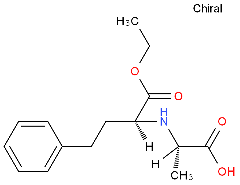 N-[1-(S)-(Ethoxycarbonyl)-3-phenylpropyl]-L-alanine