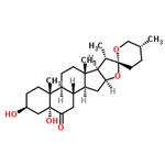 (3beta,5alpha,25R)-3,5-Dihydroxyspirostan-6-one