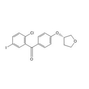 (2-Chloro-5-iodophenyl)[4-[[(3S)-tetrahydro-3-furanyl]oxy]phenyl]methanone