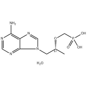 9-[(R)-2-(Phosphonomethoxy)propyl]adenine monohydrate