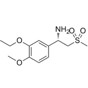 (1S)-1-(3-ethoxy-4-methoxyphenyl)-2-methylsulfonylethanamine