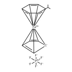 Iron(1+), (.eta.5-2,4-cyclopentadien-1-yl)(1,2,3,4,5,6-.eta.)-(1-methylethyl)benzene-, hexafluorophosphate(1-)