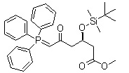 Methyl (3R)-3-(tert-butyldimethylsilyloxy)-5-oxo-6-triphenylphosphoranylidenehexanoate