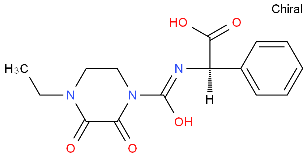 (2R)-2-[(4-Ethyl-2,3-dioxopiperazinyl)carbonylamino]-2-phenylacetic acid