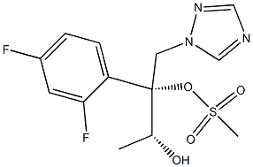 (2R,3R)-2-(2,4-difluorophenyl)-1-(1H-1,2,4-triazol-1-yl)butane-2,3-diol Mesylate