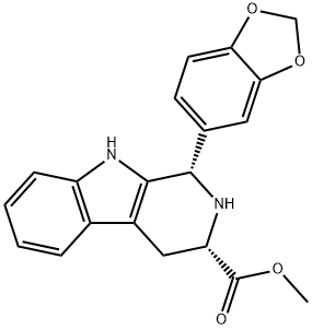 (1S,3S)-1-(1,3-Benzodioxol-5-yl)-2,3,4,9-tetrahydro-1H-pyrido[3,4-b]indole-3-carboxylic Acid Methyl Ester