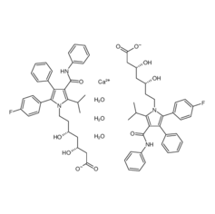 Atorvastatin hemicalcium trihydrate