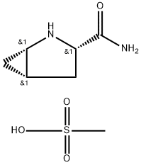 2-Azabicyclo[3.1.0]hexane-3-carboxaMide, (1S,3S,5S)-,MonoMethanesulfonate