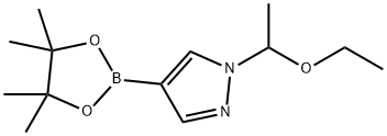 1-(1-ethoxyethyl)-4-(tetramethyl-1,3,2-dioxaborolan-2-yl)-1H-pyrazole