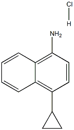 4-cyclopropylnaphthalen-1-amine hydrochloride