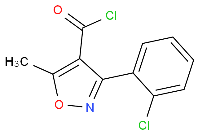 3-(2-Chlorophenyl)-5-methylisoxazole-4-carbonyl chloride