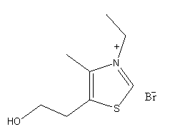 3-Ethyl-5-(2-hydroxyethyl)-4-methylthiazolium bromide