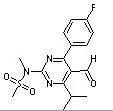 N-[4-(4-Fluorophenyl)-5-formyl-6-(1-methylethyl)-2-pyrimidinyl]-N-methyl-methanesulfonamide