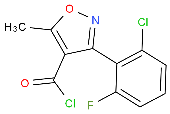 3-(2-Chloro-6-fluorophenyl)-5-methylisoxazole-4-carbonyl chloride