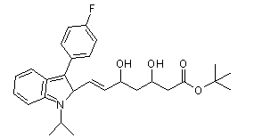 Tert-butyl(E)-3,5-dihydroxy-7-[3'-(4