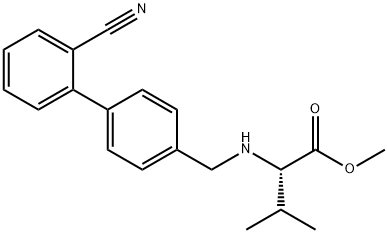 N-[(2'-Cyano-(1,1'-biphenyl)-4-yl)methyl)]valine methyl ester