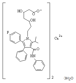 (3R ,5R )-7-[2-(4-Fluorophenyl)-5-Isopropyl-3-Phenyl-4-(Pheynylcarbamoyl) Pyrrol-1-yl]-3 ,5 -Dihydroheptanoic Acid, calcium salt (2:1) Trihydrate