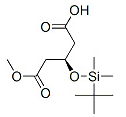 (3R)-3-[(tert-butyldimethylsily)oxy]pentanedioate-1-Methylmonoester