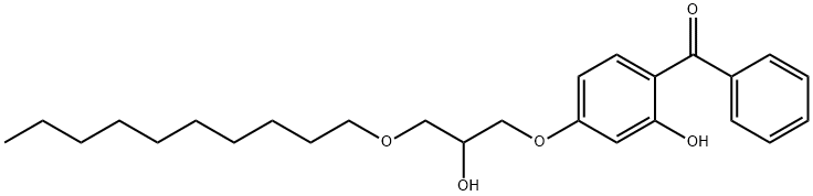 [4-[3-(decyloxy)-2-hydroxypropoxy]-2-hydroxyphenyl] phenyl ketone