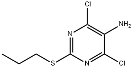 4,6-dichloro-2-propylthiopyrimidine-5-amine