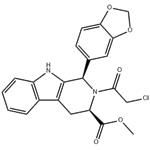 (1R,3R)-METHYL-1,2,3,4-TETRAHYDRO-2-CHLOROACETYL-1-(3,4-METHYLENEDIOXYPHENYL)-9H-PYRIDO[3,4-B]INDOLE-3-CARBOXYLATE