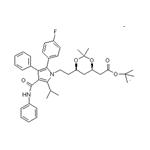 (4R-cis)-1,1-dimethylethyl-6-[2-[2-(4-fluorophenyl)-5-(1-isopropyl)-3-phenyl-4-[(phenylamino)carbonyl]-1H-pyrrol-1-yl]ethyl]-2,2-dimethyl-1,3-dioxane-4-acetate