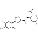 [1R-[1(2S*,5R*),2beta,5alpha]]-5-(4-Amino-5-fluoro-2-oxo-1(2H)-pyrimidinyl)-1,3-oxathiolane-2-carboxylic acid 5-methyl-2-(1-methylethyl)cyclohexyl ester