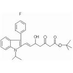 3-Methyl(E)-7-[3-(4-fluorophenyl)-1-methylethyl-indol-2-yl]-3-hydroxy-5-oxohept-6-enoate