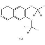 Isoquinoline, 3,4-dihydro-6,7-di(methoxy-d3)-, hydrochloride (1:1)