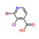 2-Bromo-3-chloroisonicotinic acid