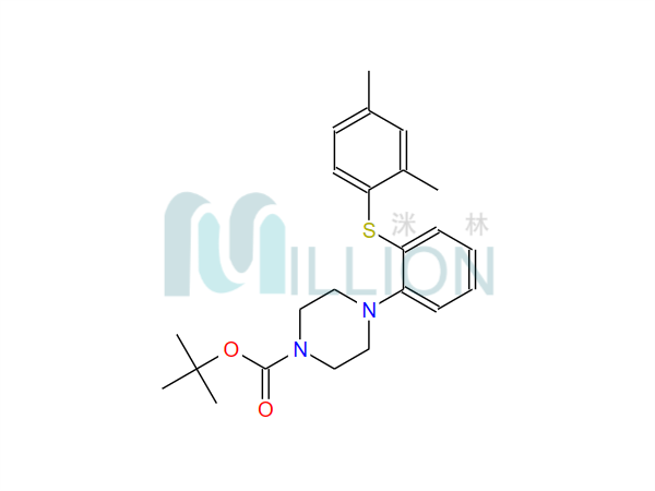 4-[2-(2,4-DiMethylphenylsulfanyl)phenyl]piperazine-1-carboxylic acid tert-butyl ester