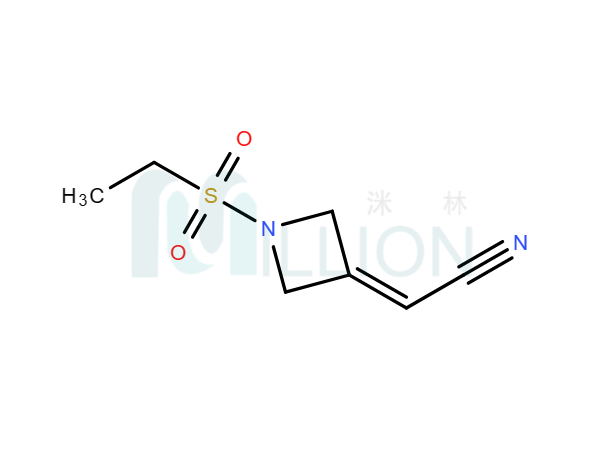 2-(1-(ethylsulfonyl)azetidin-3-ylidene)acetonitrile