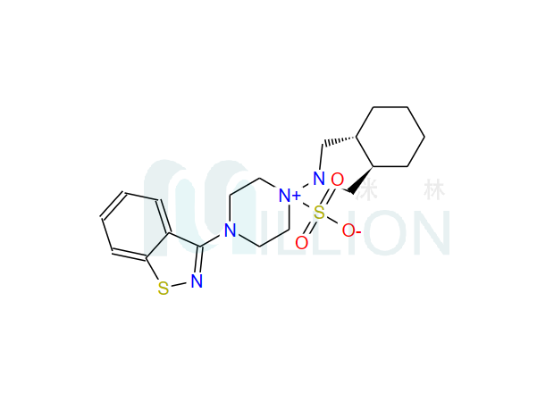 (3aR,7aR)-4'-(1,2-Benzisothiazol-3-yl)octahydrospiro[2H-isoindole-2,1'-piperaziniuM] Methanesulfonate