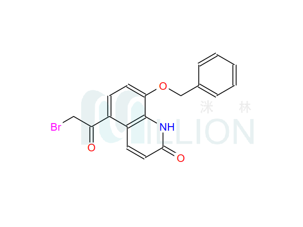 8-BENZYLOXY-5-(2-BROMOACETYL)-2-HYDROXYQUINOLINE