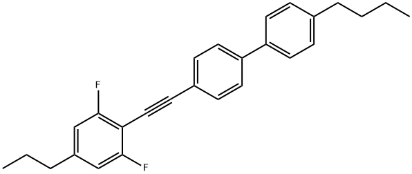 4-butyl-4'-((2,6-difluoro-4-propylphenyl)ethynyl)-1,1'-biphenyl