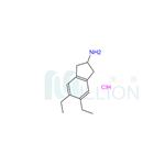 1H-Inden-2-aMine,5,6-diethyl-2,3-dihydro-,hydrochloride (1:1)