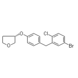 (3S)-3-[4-[(5-Bromo-2-chlorophenyl)methyl]phenoxy]tetrahydro-furan