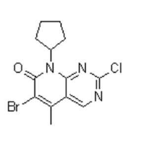 6-Bromo-2-chloro-8-cyclopentyl-5-methylpyrido[2,3-d]pyrimidin-7(8H)-one