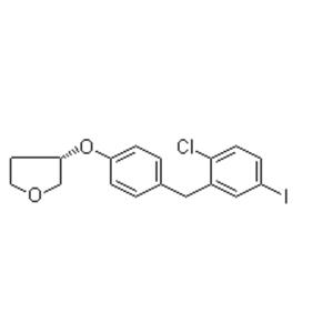 (3S)-3-[4-[(2-Chloro-5-iodophenyl)methyl]phenoxy]tetrahydro-furan