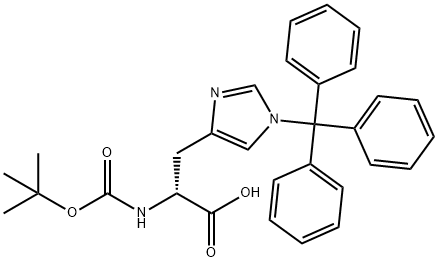 Boc-D-His(trt)-OH