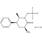 (3S,5S,6R)-3-amino-6-methyl-5-phenyl-1-(2,2,2-trifluoroethyl)piperidin-2-one hydrochloride